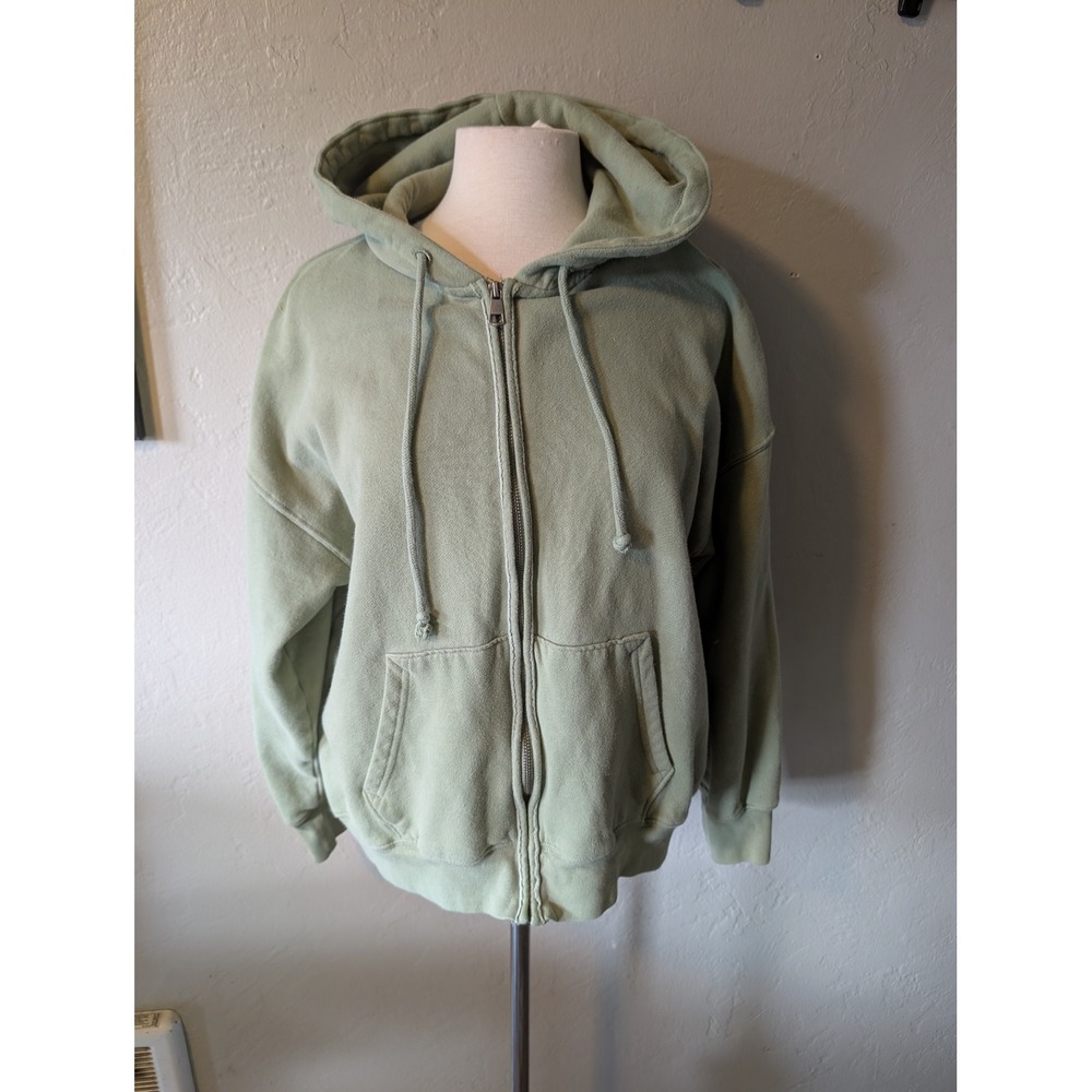 American Eagle mens full zip hooded sweatshirt sz M
